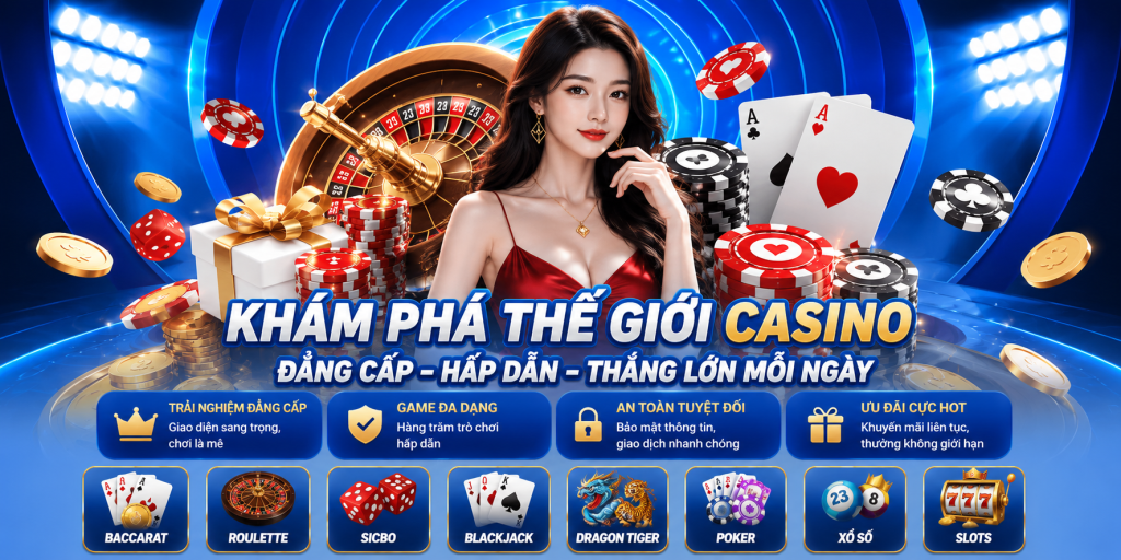 KHÁM PHÁ THẾ GIỚI CASINO TP88, ĐẲNG CẤP – HẤP DẪN – TRẢI NGHIỆM LIVE CASINO